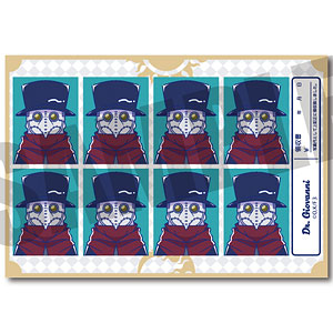 TVアニメ『炎炎ノ消防隊 参ノ章』にゅ～とろ 第二弾 証明写真風ステッカー H Dr.ジョヴァンニ