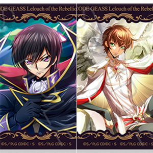 コードギアス 反逆のルルーシュ』第4弾 クリアカードステッカーA 10個