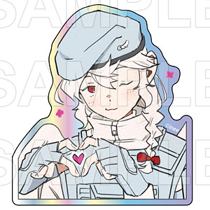 ラブ・バレット オーロラステッカー カンナ ハート ver.