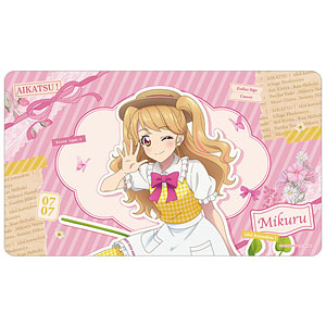 アイカツ！ 10th STORY ～未来へのSTARWAY～ 描き下ろし 夏樹みくる カントリーワンピースver. マルチデスクマット