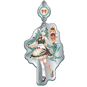 ミクッピーラムネ 2連ミラーアクリルキーホルダー初音ミク