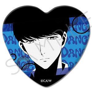 TVアニメ『ワンダンス』 ハート型缶バッジ C(宮尾恩)[シンク