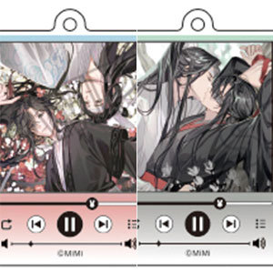 大河幻想ラジオドラマ「魔道祖師」再生画面風アクリルキーホルダー