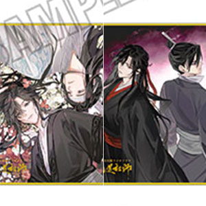 大河幻想ラジオドラマ「魔道祖師」 扉絵箔押しミニ色紙コレクション