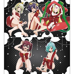 A4静電気ポスター(2枚セット)「魔法少女にあこがれて」14/B(描き下ろしイラスト)