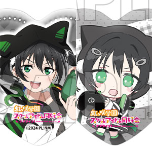 ラブライブ！虹ヶ咲学園スクールアイドル同好会 ハート型缶バッジ