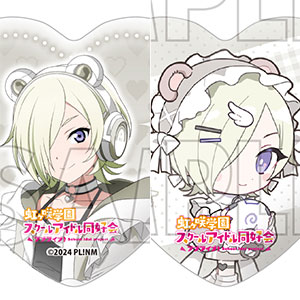 ラブライブ！虹ヶ咲学園スクールアイドル同好会 ハート型缶バッジ