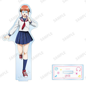 3年Z組銀八先生 描き下ろし 神楽 ヘッドフォンver. BIGアクリルスタンド