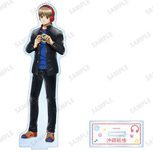 3年Z組銀八先生 描き下ろし 沖田総悟 ヘッドフォンver. BIGアクリルスタンド