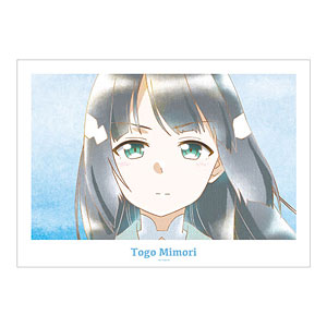 結城友奈は勇者である -大満開の章- 東郷美森 Ani-Art aqua label 第2弾 A3マット加工ポスター ver.B