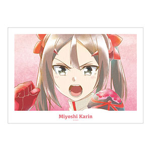 結城友奈は勇者である -大満開の章- 三好夏凜 Ani-Art aqua label 第2弾 A3マット加工ポスター ver.B