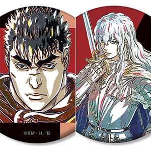 アニメ『ベルセルク 黄金時代篇 MEMORIAL EDITION』 トレーディング Ani-Art 第2弾 マット缶バッジ 8個入りBOX