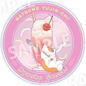 夏目友人帳 ニャンコ先生カラフルソーダver. アクリルコースター