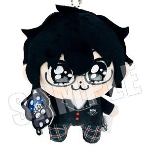 【骨あり　アイマスク、耳付き】着せ替えぬいぐるみ　ペルソナ5 主人公　ジョーカー 骨あり 耳付き】着せ替えぬいぐるみ ペルソナ5 主人公 ジョーカー