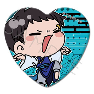 TVアニメ「桃源暗鬼」第2弾 ハート型缶バッジ M-NA (一ノ瀬四季