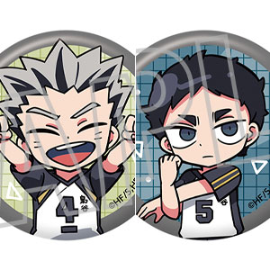 ハイキュー！！ 缶バッジセット 及川徹・岩泉一[ムービック]《01月予約》