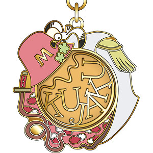 ONE PIECE シンボルモチーフキーホルダー 孔雀