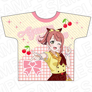 ラブライブ！虹ヶ咲学園スクールアイドル同好会 フルグラフィックTシャツ 上原歩夢 Cafe party ver.