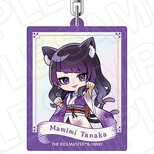 アイドルマスター シャイニーカラーズ オーロラアクリルキーホルダー 田中摩美々 百鬼夜行ミニキャラ ver.
