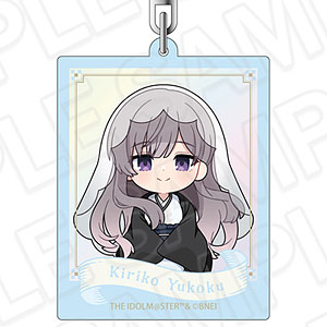 アイドルマスター シャイニーカラーズ オーロラアクリルキーホルダー 幽谷霧子 百鬼夜行ミニキャラ ver.