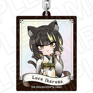 アイドルマスター シャイニーカラーズ オーロラアクリルキーホルダー 斑鳩ルカ 百鬼夜行ミニキャラ ver.