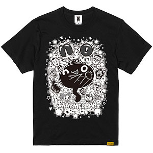 “X (no)” Tシャツ (BLACK) [Designed by 横井猛] S