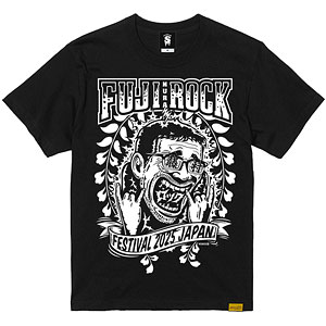 “FUJI [mura] ROCK FESTIVAL 2025” Tシャツ(BLACK) [Designed by 横井猛] XXL