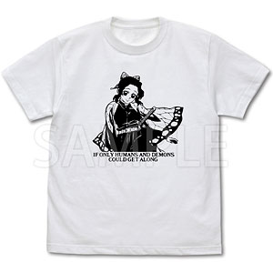 アニメ「鬼滅の刃」 胡蝶しのぶ 蟲の呼吸 Tシャツ/WHITE-XL
