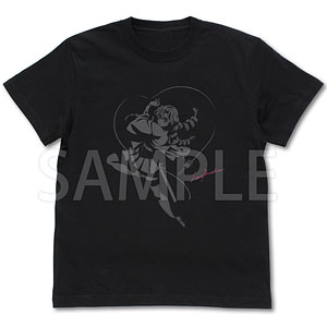 アニメ「鬼滅の刃」 甘露寺蜜璃 恋の呼吸 Tシャツ/BLACK-S