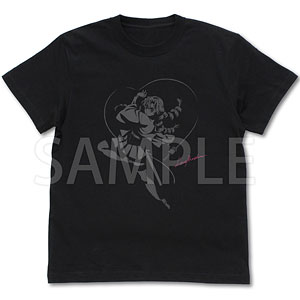 アニメ「鬼滅の刃」 甘露寺蜜璃 恋の呼吸 Tシャツ/BLACK-L
