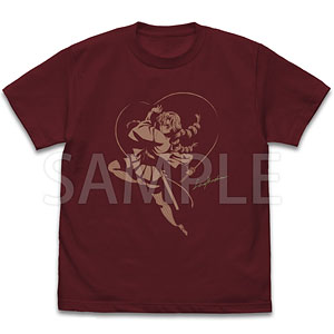 アニメ「鬼滅の刃」 甘露寺蜜璃 恋の呼吸 Tシャツ/BURGUNDY-XL