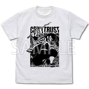 アニメ「鬼滅の刃」 不死川実弥 風の呼吸 Tシャツ/WHITE-M[コスパ