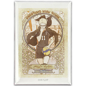 ハイキュー！！ 影山飛雄 スクエア缶バッジ 飛翔Ver.[コスパ]《03月