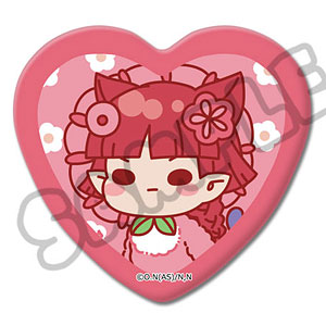 アニメ『魔入りました！入間くん』 第2弾 ハート型缶バッジ M-SF