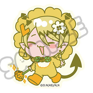 アニメ『魔入りました！入間くん』 第2弾 クリアステッカー M-SD(シャックス・リード)