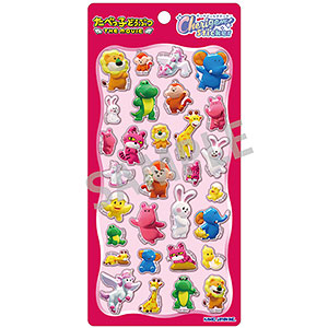 たべっ子どうぶつ THE MOVIE Cherigem Sticker 3DCG