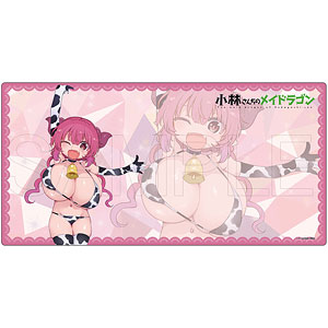 限定販売】小林さんちのメイドラゴン ラバーデスクマット エルマ 牛柄