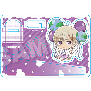 ヘタリア World☆Stars ばるんこスタンドキーホルダー アイスランド