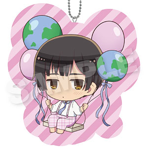 ヘタリア World★Stars ばるんこクッションキーホルダー 日本