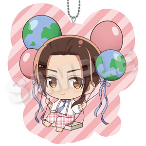 ヘタリア World★Stars ばるんこクッションキーホルダー 中国
