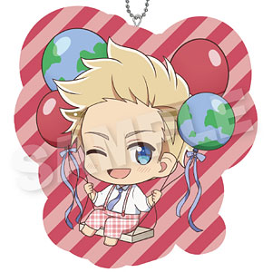 ヘタリア World★Stars ばるんこクッションキーホルダー デンマーク