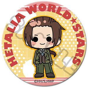 アニメ「ヘタリア World☆Stars」 丸形缶バッジ(57mm) L(ロマーノ