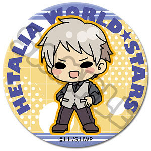 アニメ「ヘタリア World☆Stars」 丸形缶バッジ(57mm) A(イタリア