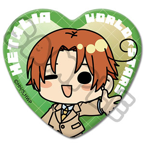 アニメ「ヘタリア World☆Stars」 ハート型缶バッジ I(ポルトガル