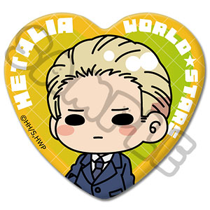 アニメ「ヘタリア World☆Stars」 丸形缶バッジ(57mm) A(イタリア