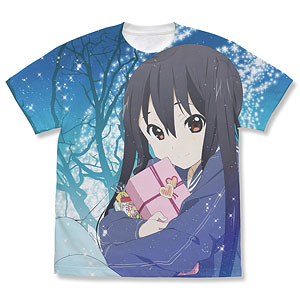 けいおん！ 中野梓 フルグラフィックTシャツ Winter Gift Ver./WHITE-S