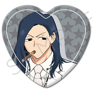 アニメ『えぶりでいホスト』 ハート型缶バッジ F (ルイ)