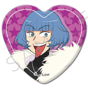 アニメ『えぶりでいホスト』 ハート型缶バッジ G (ミオ)