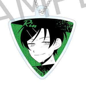 ふつうの軽音部 ギターピック型メタリックアクキー 幸山厘[あみあみ