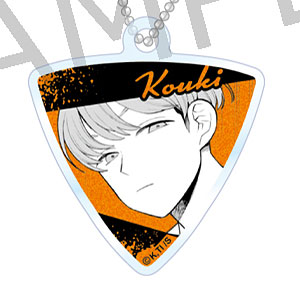 ふつうの軽音部 ギターピック型メタリックアクキー 幸山厘[あみあみ